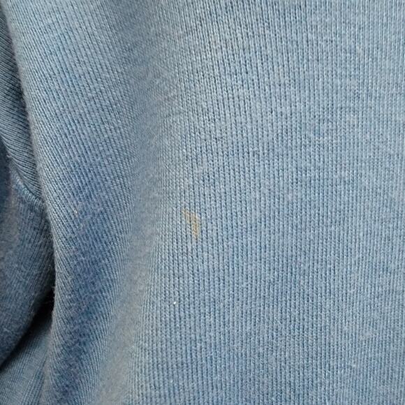 VTG 80s Obermeyer‎ Ski-T Sweater Womens Sz M Blue Wool Blend Turtleneck Winter - Picture 6 of 8